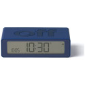 Lexon Flip Mini Dual-Sided Alarm Clock dark blue