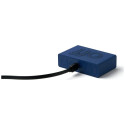 Lexon Flip Mini Dual-Sided Alarm Clock dark blue