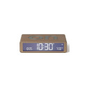 Lexon Flip Classic Two-sided Alarm Clock soft gold LR157D1
