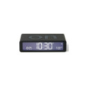 Lexon Flip Classic Two-sided Alarm Clock black LR157N0