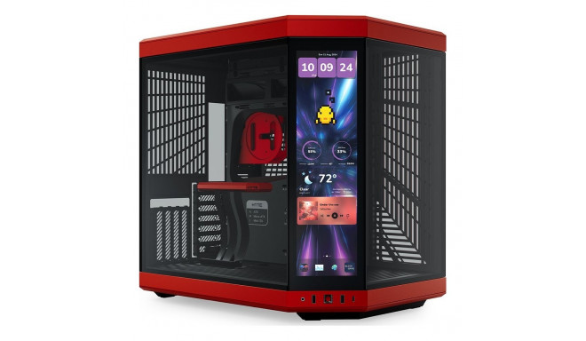 Hyte Y70 Touch Infinite must kirsipunane korpus (CS-HYTE-Y70TTI-RB)