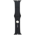Strap Audi Sport Red Logo Silicone Watch Strap for Apple Watch 40/41/42mm black