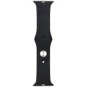 Strap Audi Sport Red Logo Silicone Watch Strap for Apple Watch 44/45/46/49mm black
