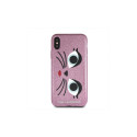 Karl Lagerfeld KLHCPXGLCHPI iPhone X/X kõvakorpus roosa K-Paris