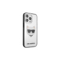 Karl Lagerfeld KLHCP13LHCHCK iPhone 13Pro / 13 6.1" läbipaistev Ikonik Choupette