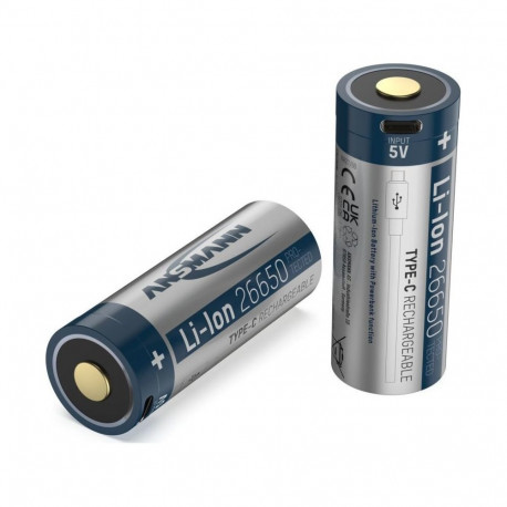 Ansmann laetav aku 26650 5100mAh 1 tk.
