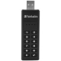 Verbatim Keypad Secure USB 3.2 Gen 1 32GB must väline ketas