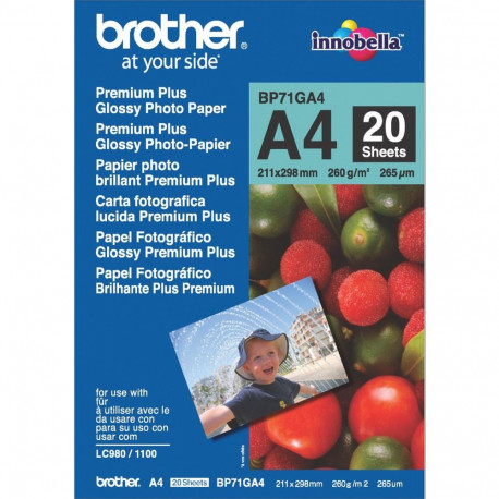 Brother A4 printeri fotopaber (BP71GA4)