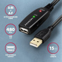 AXAGON USB repeater cable, 15 m | ADR-215 | USB Type A - USB Type A