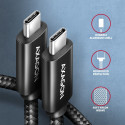 AXAGON Data and charging USB 480Mbps cable, 3 m | BUCM2-CM30AB | USB-C to USB-C