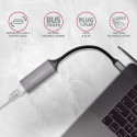 AXAGON ADE-TRC kompaktne alumiiniumist USB-C 3.2 Gen 1 Gigabit Ethernet 10/100/1000Mbit adapter auto