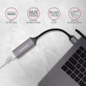AXAGON ADE-TR kompaktne alumiiniumist USB 3.2 Gen 1 Gigabit Ethernet 10/100/1000Mbit adapter automaa