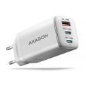Axagon GaN seinalaadija 3x porti (USB-A + 2x USB-C), 65 W | ACU-DPQ65W
