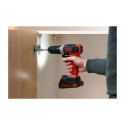 Black & Decker juhtmevaba puurtrell BCD001C2-QW 18 V 2x1.5 Ah liitium