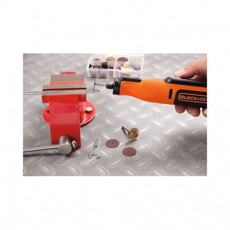 BLACK & DECKER | 8V Cordless Rotary Tool With Kit Box | BCRT8IK-XJ