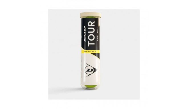 Tennisepallid DUNLOP TOUR BRILLIANCE MidRange 4-toru ITF