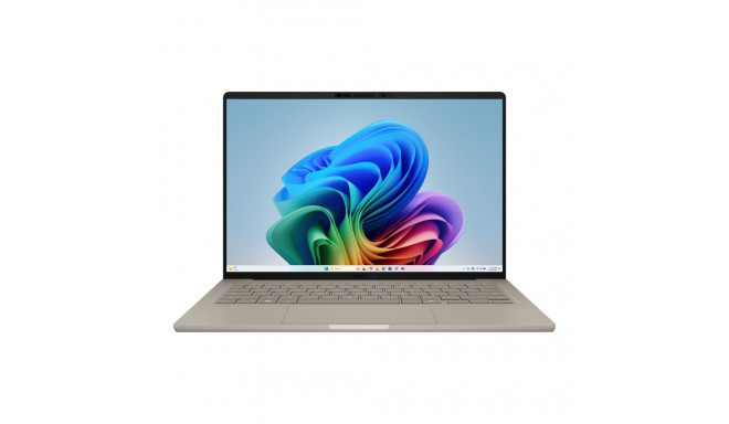 Asus Zenbook A14 UX3407QA-QD202W Zabriskie beež 14" OLED WUXGA 1920 x 1200 pikslit läikiv Snapdragon
