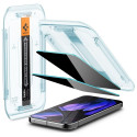 Spigen Glas.TR EZ FIT Privacy klaas Google Pixel 9/9 Pro jaoks 2 tk