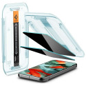 Spigen Glas.TR EZ FIT Privacy klaas Google Pixel 9 Pro XL 2tk