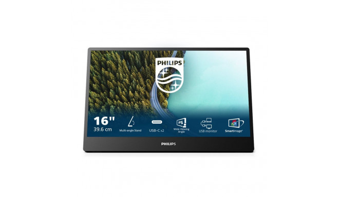 Philips 16B1P3302D/00 | 16 " | IPS | 75 Hz | 4 ms | 1920 x 1080 pikslit | 250 cd/m²