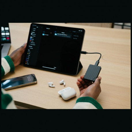 External Drive Verbatim Store n Go Mini Stripe USB-C SSD 2TB Black 32036