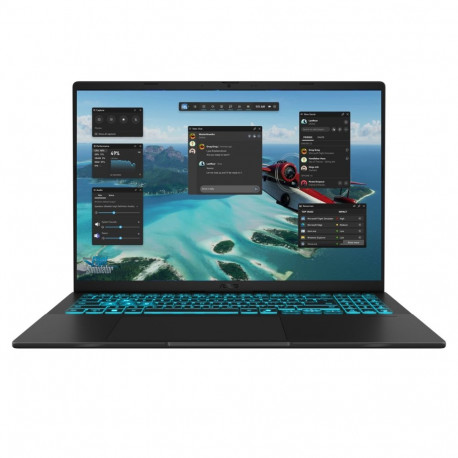 Asus Vivobook 16 V3607VU-RP059W matt must 16" IPS WUXGA 144 Hz 1920 x 1200 pikslit matt ekraan Intel