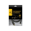 Cablexpert Mini DisplayPort to DisplayPort digitaalne liidesekaabel | CCP-mDP2-6 | must | 1,8 m