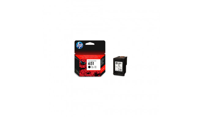 HP 651 must tindikassett C2P10AE