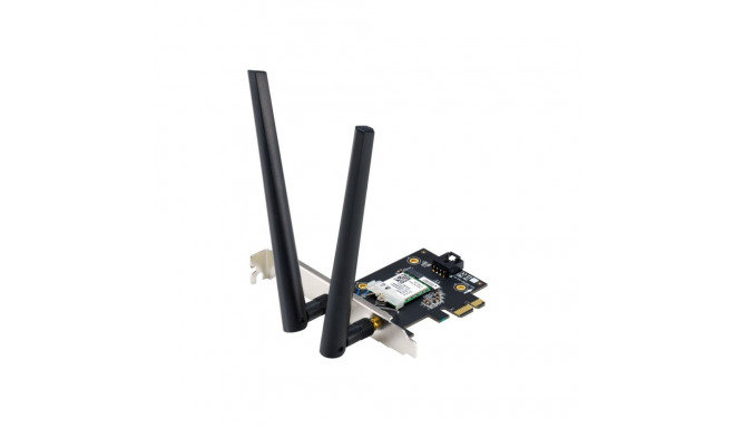Asus WiFi 7 PCI-E Adapter with 2 external antennas | PCE-BE6500 | 802.11be | Mesh Support No | MU-Mi