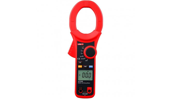 didelese voolu mõõtereplid CAT III 1000V, CAT IV 600V; DC/AC 1000V/750V; AC 2000A; 20MΩ; 60mm; HOLD;