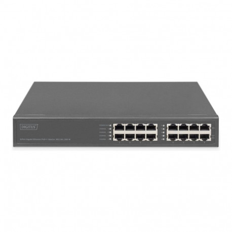 8-Port Gigabit Ethernet PoE Injector, 802.3bt, 250 W | DN-95118