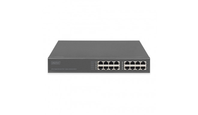 8-portine gigabit ethernet PoE süstik, 802.3bt, 250 W | DN-95118