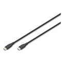 Digitus USB-C silikoonist ühenduskaabel, 1m | AK-300341-010-S
