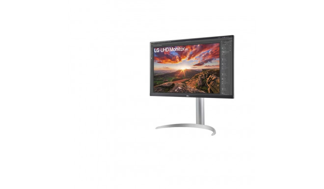 LG 27UP850K-W 27" IPS UHD monitor 16:9 60 Hz 5 ms 3840 x 2160 pikslit 400 cd/m² 2 HDMI-porti