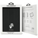 Karl Lagerfeld KLFC11PM24SAKCK iPad Pro 11" 2024 Book Cover black/black Saffiano Magnetic Karl &Chou