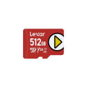 Lexar PLAY | 512 GB | microSDXC | välkmälu klass 30
