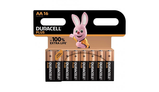 Duracell Batterie Plus NEW - AA (MN1500/LR06) Mignon 16 tk