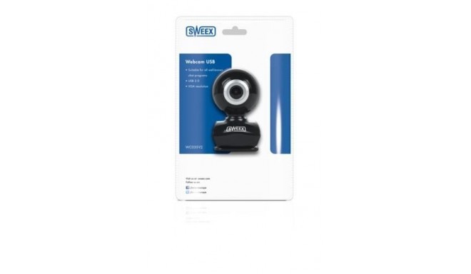 Sweex Webcam USB 2.0 Black