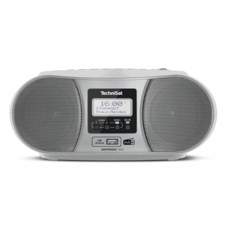 TechniSat Digitradio 1990 DAB+ radio recorder silver