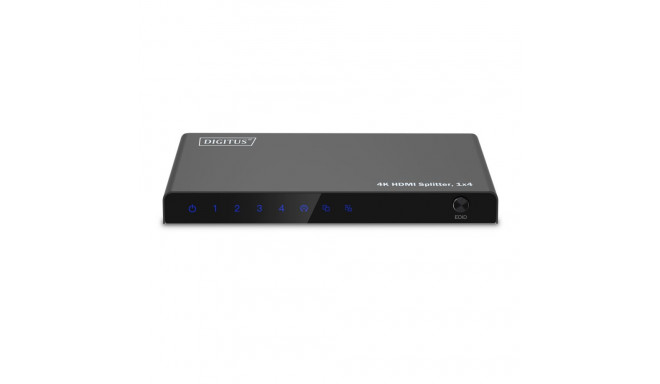 Digitus 4K HDMI jagaja, 1x4 | DS-55337 | must