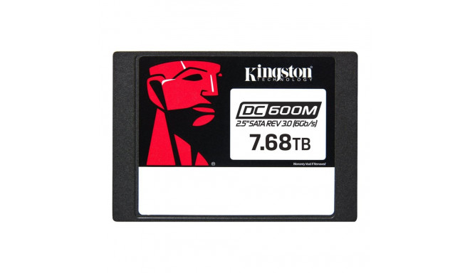 Kingston DC600M | 7680 GB | SSD vormitegur 2.5" | pooljuhtketta liides SATA Rev. 3.0 | lugemiskiirus