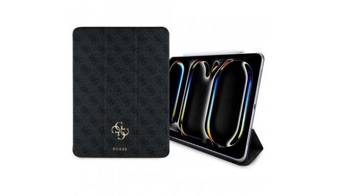 Guess GUFC13PM24PS4SGK iPad Pro 13" 2024 black Magnetic 4G Big Logo