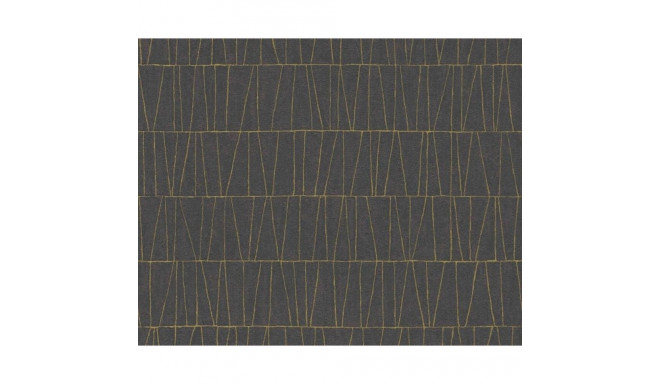 WALLPAPER 395063 BLACK GEO MOSAIC (12)