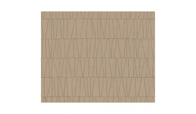 WALLPAPER 395065 BROWN GEO MOSAIC (12)