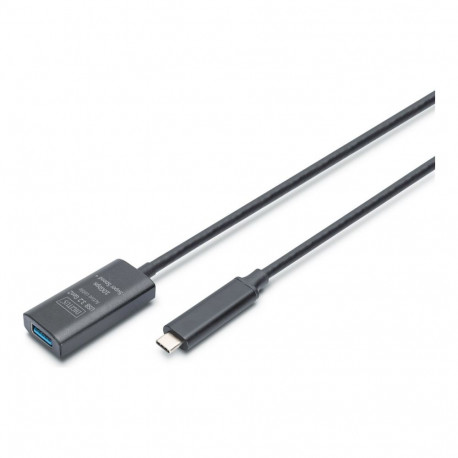 Digitus aktiivne USB 3.2 Gen2 10G pikenduskaabel DA-73113 USB-C–USB-A