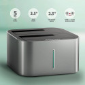 AXAGON | SuperSpeed USB topelt 2.5"/3.5" HDD/SSD dokk | ADSA-DC