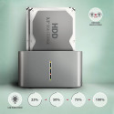 AXAGON | SuperSpeed USB topelt 2.5"/3.5" HDD/SSD dokk | ADSA-DC