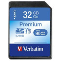 Verbatim Premium U1 kaart SDHC 32GB V10 must 43963