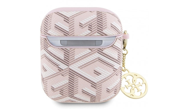 Guess GUA2PGCE4CP AirPods 1/2 cover pink GCube Charm