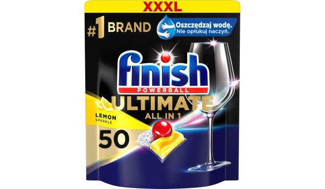 Finish Ultimate All-in-1 Capsules 50 lemon